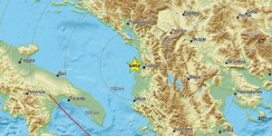 Δυνατός σεισμός στην Αλβανία