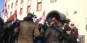 Συγκέντρωση στη Σερβία