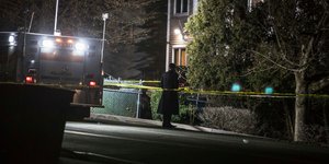 Κορδέλα αστυνομίας έξω από σπίτι ραβίνου στη Ν.Υόρκη