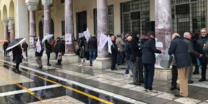 Συνταξιούχοι στην Αριστοτέλους