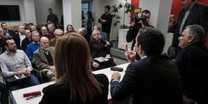 Από την συνεδρίαση του πσ του ΣΥΡΙΖΑ