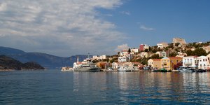 Αίθριος καιρός σε νησί