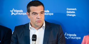 Ο Αλέξης Τσίπρας στις Βρυξέλλες 