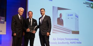 Βράβευση του Γενικού Διευθυντή της MAPEI HELLAS