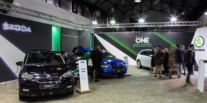 Μοντέλα Skoda στην Eco Fest 