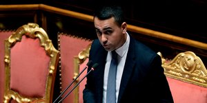 Ο ΥΠ ΕΞ της Ιταλίας, Λουίτζι Ντι Μάιο
