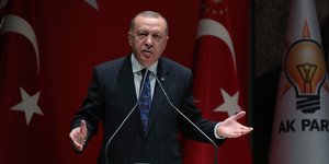 Ο πρόεδρος της Τουρκίας, Ρετζέπ Ταγίπ Ερντογάν