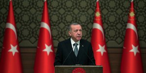 O πρόεδρος της Τουρκίας, Ρετζέπ Ταγίπ Ερντογάν