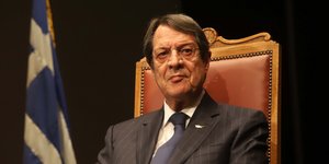 Ο πρόεδρος της Κύπρου, Νίκος Αναστασιάδης