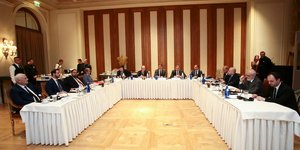 Συνάντηση Μελισσανίδη, Μαρινάκη, Σαββίδη, Αλαφούζου, FIFA, UEFA, Αυγενάκη
