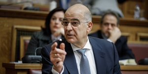 Ο Νίκος Δένδιας στην Επιτροπή Εξωτερικών της Βουλής