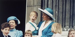 Η πριγκίπισσα Νταϊάνα με τον πρίγκιπα Χάρι