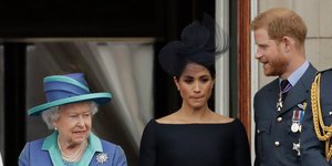 Βασίλισσα Ελισάβετ, Μέγκαν Μαρκλ και Πρίγκιπας Χάρι