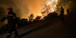 Δασική φωτιά ξέσπασε κοντά στο καταφύγιο Ταϋγέτου