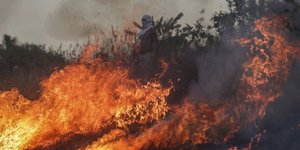 Φωτιές σε περιοχή της Βενεζουέλας