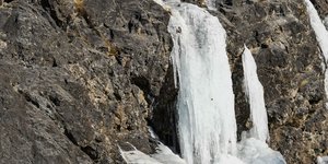 Καταρράκτες παγωμένα νερά 