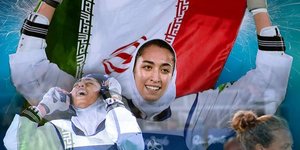 Η Ολυμπιονίκης του Ιράν Κίμια Αλιζαντέχ /