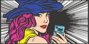 Κοπέλα με κινητό 