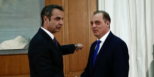 Κυριάκος Μητσοτάκης και Κυριάκος Βελόπουλος