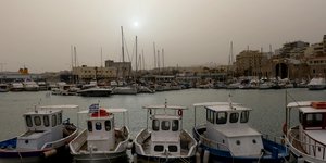 Πλοία και αφρικανική σκόνη