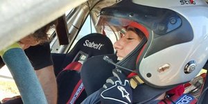 Η νεαρή οδηγός αγώνων Μαριαλένα Παυλή