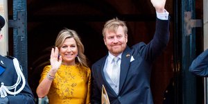 Η βασίλισσα Μάξιμα με τον σύζυγό της