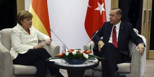 Ανγκελα Μέρκελ και Ρετζέπ Ταγίπ Ερντογάν