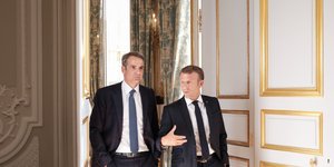 Μητσοτάκης Μακρόν απαντούν σε απειλές Ερντογαν