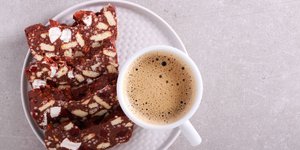 Μωσαϊκό σοκολάτας με κομμάτια κουραμπιέ