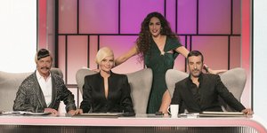 Η Κατερίνα Στικούδη και η κριτική επιτροπή του My Style Rocks