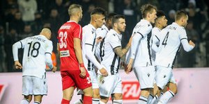 Oι ποδοσφαιριστές του ΠΑΟΚ