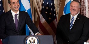 Κυριάκος Μητσοτάκης, Μάικ Πομπέο