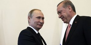 Ο Βλάντιμιρ Πούτιν και ο Ρετζέπ Ταγίπ Ερντογάν