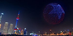 Πρωτοχρονιά στην Σανγκάη με show από drones