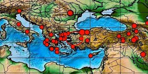 Γράφημα σεισμού Τουρκία