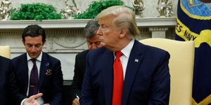Τραμπ και Ερντογάν συνομιλούν στον Λευκό Οίκο