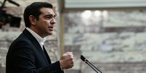 Ο πρόεδρος του ΣΥΡΙΖΑ, Αλέξης Τσίπρας