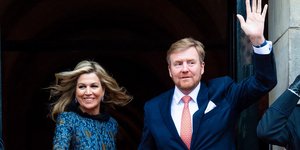 Η βασίλισσα Μάξιμα και ο βασιλιάς Γουλιέλμος Αλέξανδρος