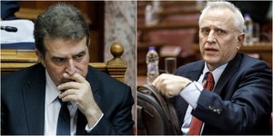 Μιχάλης Χρυσοχοΐδης και Γιάννης Ραγκούσης