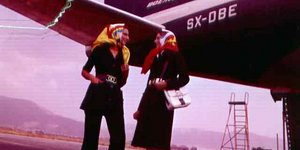 Ο Γιάννης Τσεκλένης είχε σχεδιάσει στολές για την Ολυμπιακή Αεροπορία