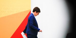 H πρόεδρος της CDU, Ανεγκρέτ Κραμπ Καρενμπάουερ