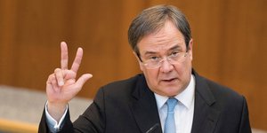 O πρωθυπουργός της Βόρειας Ρηνανίας-Βεστφαλίας, Άρμιν Λάσετ 