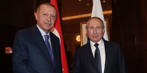 Οι πρόεδροι Τουρκίας και Ρωσίας, Ερντογάν και Πούτιν