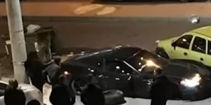 Τροχαίο με Corvette στη Γλυφάδα