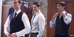 Αναστάσης Ροϊλός, Γιάννης Κουκουράκης, Γιώργος Γεροντιδάκης στις Αγριες Μέλισσες