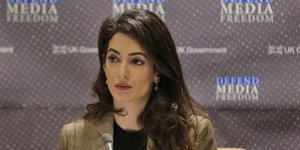 Η Αμάλ Αλαμουντίν μίλησε αλλά όχι για τα... προσωπικά της