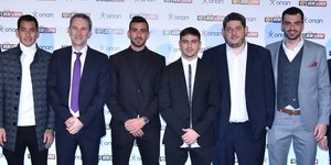  Σέρχιο Αραούχο, Ντάμιαν Κόουπ, Στράτος Σβάρνας, Κώστας Γαλανόπουλος, Θάνος Ρήγας, Παναγιώτης Τσιντώτας