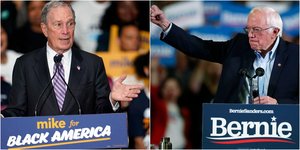 Μάικλ Μπλούμπεργκ & Μπέρνι Σάντερς