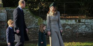 Κέιτ Μίντλετον, πριγκίπισσα Σάρλοτ, πρίγκιπας Γουίλιαμ και πρίγκιπας Τζορτζ