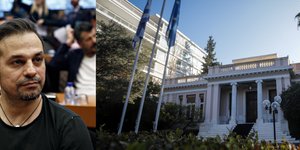 Ντέμης Νικολαϊδης στο Μέγαρο Μαξίμου